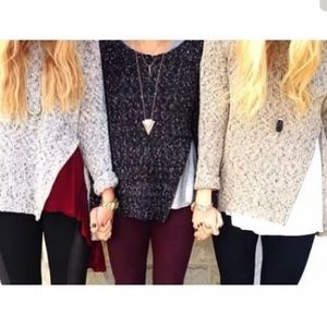 Soft boho sweater